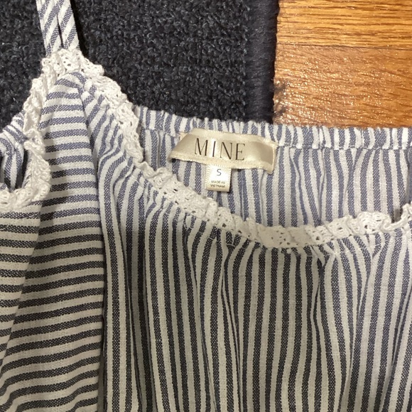 Mine Black and White Striped Maxi Dress - Picture 2 of 6